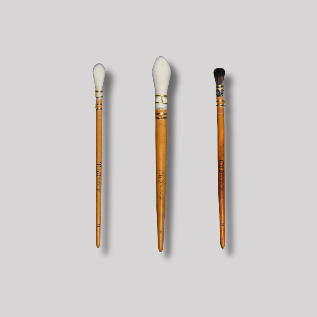 M.I.A Signature Luxury Trio wood & Luxury collection no: 18,19,20 (Classic Natural Wood Finish)